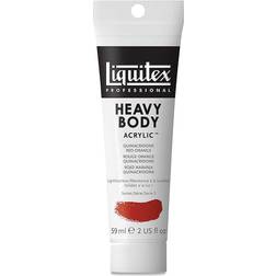 Liquitex Heavy Body Artist Acrylics Quinacridone Red Orange 59ml