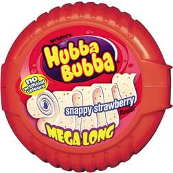 Wrigley's Hubba Bubba Snappy Strawberry Bubblegum 56g 1Pack