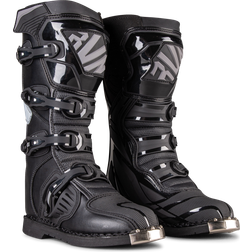 Raven Trooper MX Boots Black