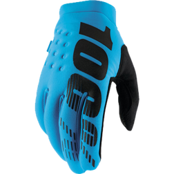 100% Brisker MX Gloves Turqoise Adult, Unisex