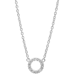 Sif Jakobs Biella Piccolo Necklace - Silver/Transparent