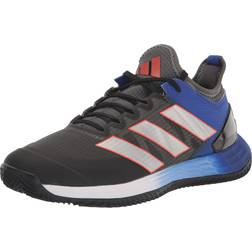 Adidas Men's Adizero Ubersonic Tennis Shoes Clay Grey/Red