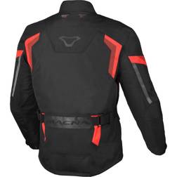 Macna VAULTURE Textiljacke schwarz-rot