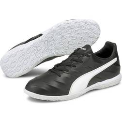 Puma King Pro 21 IT Soccer Cleats M - Black/White