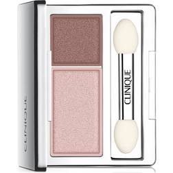 Clinique All About Shadow Duo Eyeshadow, 0.12 oz. Seashell Pink/Fawn Satin