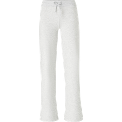 Gina Tricot Slim Low Waist Sweatpants - Light Grey Melange