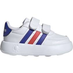 Adidas Schoenen breaknet kind wit/blauw/rood