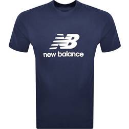 New Balance Sport Essentials Logo T-Shirt - Navy