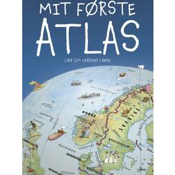 Mit første atlas - Lær om verdens lande (Indbundet, 2024)