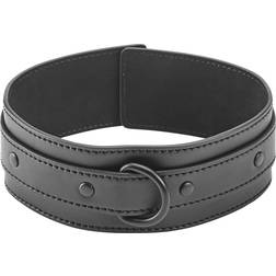 Obaie Imitation Leather Collar with D-ring
