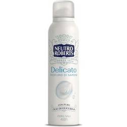 Roberts Roberts, Extra skydd mild spray deodorant, noll aluminiumsalter, noll fläckar, tvåldoft, dermatologiskt testad 150ml