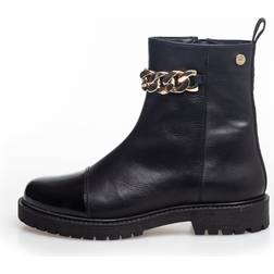 Copenhagen Shoes Støvler Flower Eyes Black/Gold