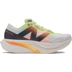 New Balance FuelCell SuperComp Elite v4 M - White/Bleached Lime Glo/Hot Mango