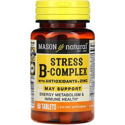 Mason Natural Stress B-Complex With Antioxidants+Zinc 60 st