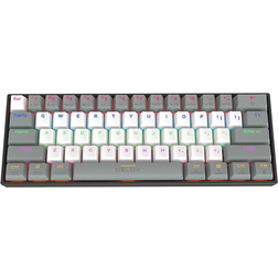 Delux KM33 BT RGB Outemu Brown (English)