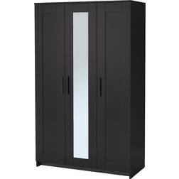 Ikea Brimnes Black Garderob 117x190cm