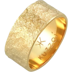 Kuzzoi Band Ring Hammered - Gold