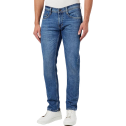 Mustang Oregon Tapered Slim Fit Jeans - Mid Blue