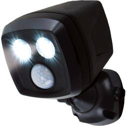 Cordless Motion Sensor Black Spotlight