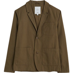 Seasalt Cornwall Men's Towen Organic Cotton Blazer - Seagrass