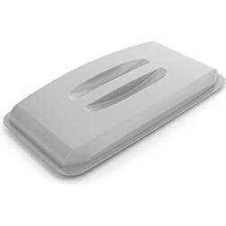 Durable ECO 60L Bin Rectangular Lid Grey
