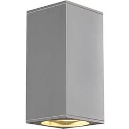 SLV 229574 Large Theo Up/Down Silver Gray Wall light