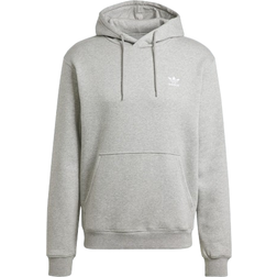 Adidas Men's Originals Trefoil Essentials Hoodie - Medium Grey Heather