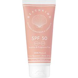 Beachkind Natural Sunscreen Sensitive Fragrance Free SPF50