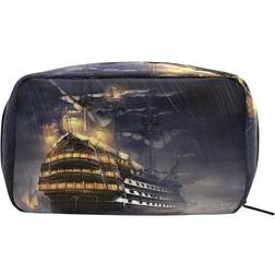 Ajinga Square Makeup Brush Bag - Multicolour