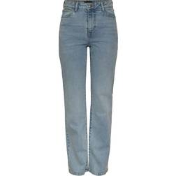 Pieces Jeans Blau Slim für Damen