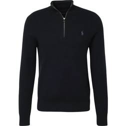 Polo Ralph Lauren Textured Half-Zip - Black