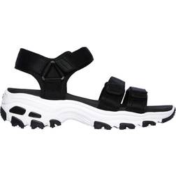 Skechers D'Lites Fresh Catch Sandaler Velcro - Sort