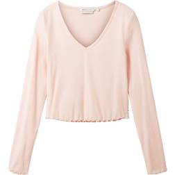 Tom Tailor Denim Alexa Slim Top - Light English Rose