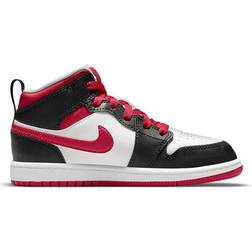 Nike Air Jordan1 Mid PS - White/Very Berry/Black