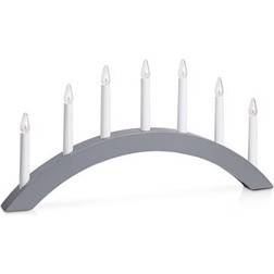 Markslöjd Atle Grey Adventslysestage 55.5cm