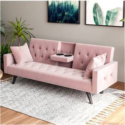 Bed Bath & Beyond Couches for Room Clearance Pink Sofa 72" 3 Seater