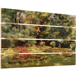 Flower terrace in the Wannsee Garden Multicolor Art encadré 70x48cm