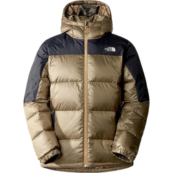 The North Face Men's Diablo Down Hooded Jacket - Almond Butter/Tnf Black