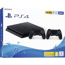 Sony Playstation 4 Slim 500go + 2 Dualshock 4