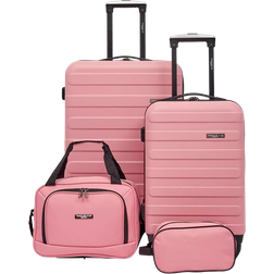 Travelers Club Austin Expandable Set of 4 - Blush