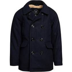 Urban Republic Wool Blend Peacoat - Navy