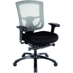 Homeroots Zabrina Black Office Chair 39.8"