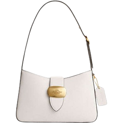 Coach Eliza Shoulder Bag - Gold/Chalk