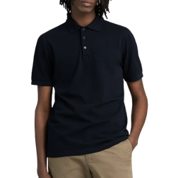 ASKET The Pique Polo Shirt - Dark Navy