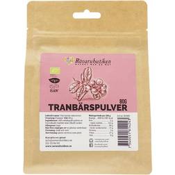 Råvarubutiken Tranbärspulver 80g