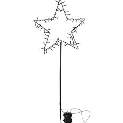 Star Trading Spiky Black Étoile de l'Avent 92cm