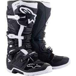 Alpinestars Tech 7 Enduro Drystar - Schwarz/Weiß