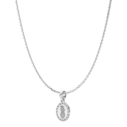 Sistie Anna Briand X Pineapple Necklace - Silver