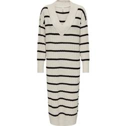 Only Tessa Knitted Dress - Grey/Pumice Stone