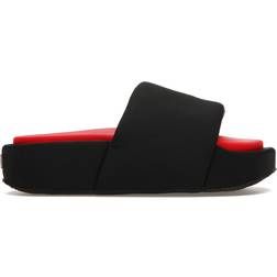 adidas Y-3 Slide - Black/Red